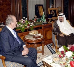 Encuentro entre los Jefes de Estado español y saudí