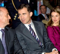 Los Príncipes, con el ministro Sebastián, en el Foro de Empresas Españolas en EE.UU.
