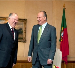 Encuentro entre Su Majestad y el presidente del Gobierno de la Región Autónoma de Madeira
