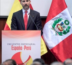 Intervención de Don Felipe en el Encuentro Empresarial España-Perú