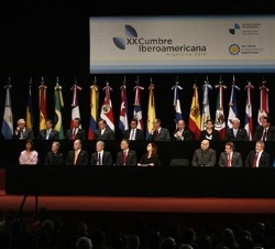 Vista de los asistentes a la Cumbre, durante la intervención del Secretario General Iberoamericano, en la ceremonia inaugural
