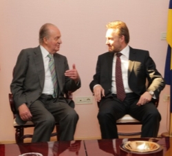Encuentro mantenido entre Su Majestad el Rey y el Presidente de turno de Bosnia y Herzegovina, Bakir Izetbegovic