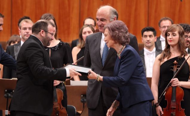 Su Majestad la Reina Doña Sofía entrega el XXXIII Premio Reina Sofía de Composición Musical a Francisco Martín Quintero 