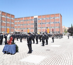 Acto homenaje a los policías fallecidos en acto de servicio