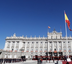 Acto de homenaje a los caidos por España