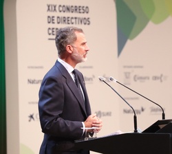 Intervención de Don Felipe en el acto de clausura del XIX Congreso de CEDE