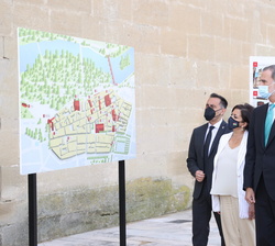 Visita de su Majestad a Logroño con motivo del V Centenario del Sitio de la Ciudad