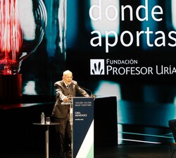 Intervención del presidente de la Fundación Profesor Uría, Javier Solana