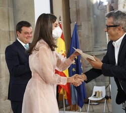 Su Majestad la Reina entrega el Premio Nacional de Televisión a Andreu Buenafuente