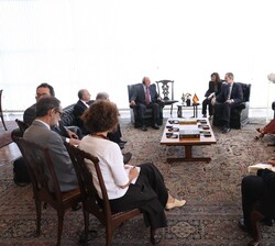 Encuentro del Rey y el Presidente Lula junto a las delegaciones de España y Brasil