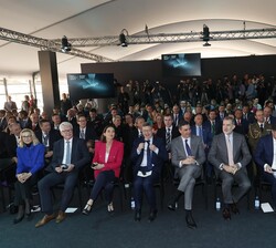 Acto inaugural del inicio de la construcción de la gigafactoría de PowerCo del Grupo Volkswagen, presidido por Su Majestad el Rey