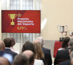 Lectura de un extracto del acta de concesión de los Premios Nacionales del Deporte 2021