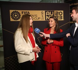 La Infanta Doña Sofía muestra su apoyo a la selección espñola de fútbol femenino