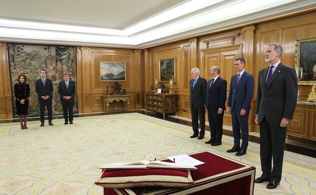 Su Majestad el Rey preside la promesa del cargo de los nuevos ministros del Gobierno