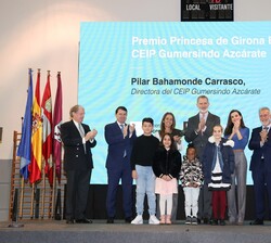“Premio Princesa de Girona Escuela del año 2022” al Colegio de Educación Infantil y Primaria (CEIP) “Gumersindo Azcárate”