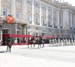 Unidad de caballería de la Policía Nacional
