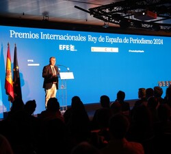 Intervención del presidente de la Agencia EFE, Miguel Ángel Oliver