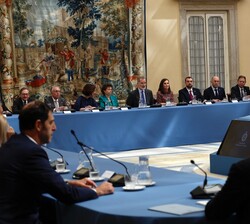 Desarrollo de la reunión anual con los miembros de los Patronatos de la Fundación Princesa de Asturias
