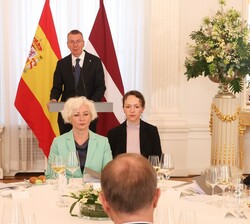 Intervención del Presidente de la República de Letonia