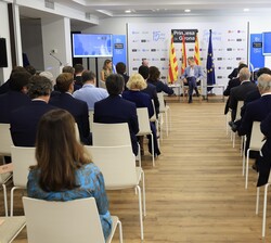 Vista general de la reunión del patronato de la Fundación Princesa de Girona