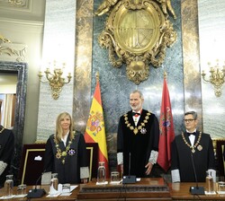 Su Majestad el Rey en el acto de Apertura del Año Judicial 2024/2025