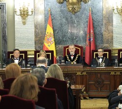 Su Majestad el Rey durante el acto de Apertura del Año Judicial 2024/2025