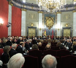 Vista general del Salón de Plenos durante la apertura del Año Judicial 2024/2025