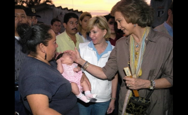 Visita a Ilopango, (El Salvador), 19 de octubre de 2005