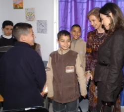 Visita al Observario Nacional de los Derechos del Niño
Rabat, 18 de enero de 2005