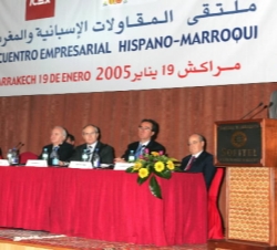 Encuentro Empresarial Hispano-Marroquí
Marrakech, 19 de enero de 2005