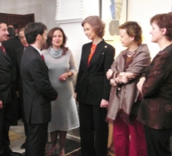 Recepción en la Embajada de España a la colonia española y a los cooperantes españoles.
21 de febrero de 2005